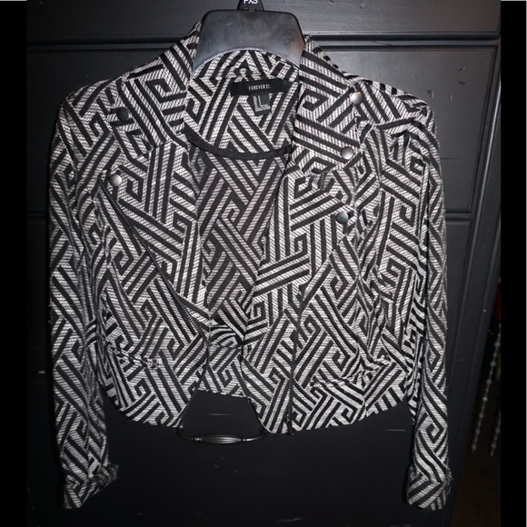 Geometric blazer - Picture 2 of 2